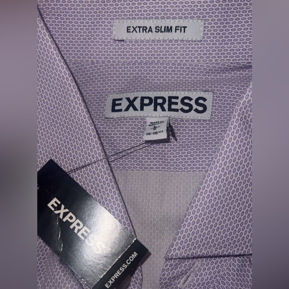 EXPRESS MENS DRESS SHIRT NWT - Picture 3 of 6